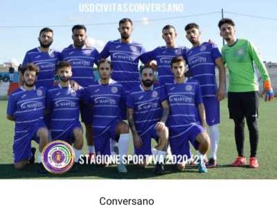 L�U.S.D. Civitas Conversano 1924 ha origine dall�Unione Sportiva Conversano fondata nel lontano 1924. I colori sociali sono il bianco e il viola  e la squadra, che gioca nello stadio Peppino Lorusso, milita attualmente nel campionato di Seconda Categoria
